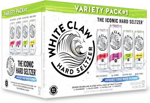 White Claw Spirits Vodka Soda Variety Pack Canned