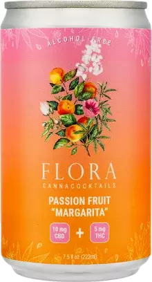 Flora Passion Fruit Margarita Cannacocktails Pack