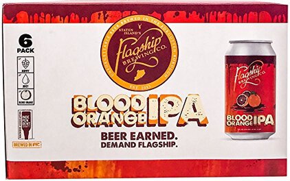 Flagship Blood Orange IPA Can 6 Pack