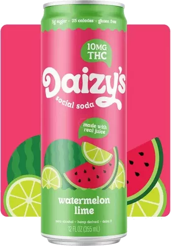 Daizys Watermelon Lime 10mg Thc
