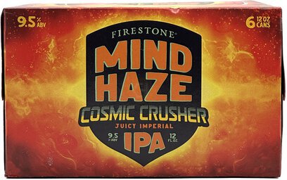 Firestone Mind Haze Cosmic Crusher Juicy Imperial Ipa