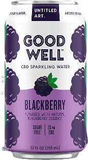 Goodwell Blackberry Cbd Sparkling Water