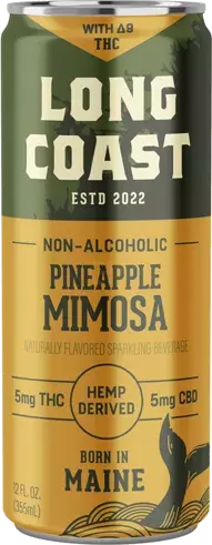 Long Coast Cktl Pineapple Mimosa 5mg Thc & 5mg Cbd