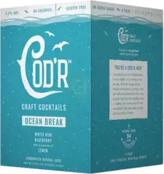 Cape Cod'r Craft Cocktails Ocean Break Rum