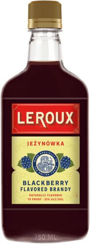 Leroux Polish Style Blackberry Flavored Brandy Proof