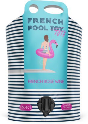 French Pool Tote French White Wine