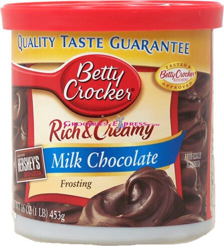 Betty Crocker Rich & Creamy Frosting Chocolate 1lb