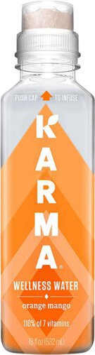 Karma Probiotics Wellness Water Orange Mango
