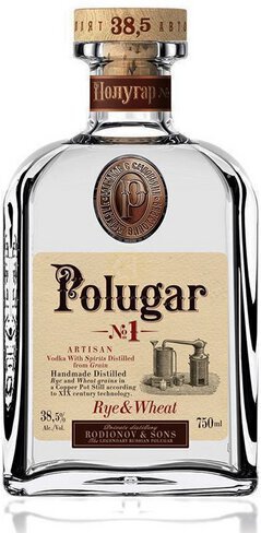 Polugar No 1 Rye And Wheat Vodka Sb