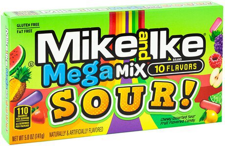 Mike & Ike Mega Mix Sour Theater