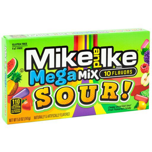 Mike And Ike Mega Mix Sour - Chandler Chevron and ExtraMile