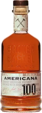 Broken Barrel American Whiskey Finished With Barrel Staves