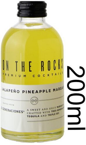 Otr On The Rocks The Jalapeno Pineapple Margarita Cocktail Crafted With Tres Generaciones Tequila