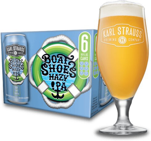Karl Strauss Boat Shoes Hazy IPA Can