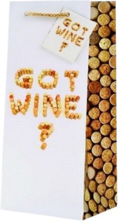 Wrap Art Gift Bag Got Wine
