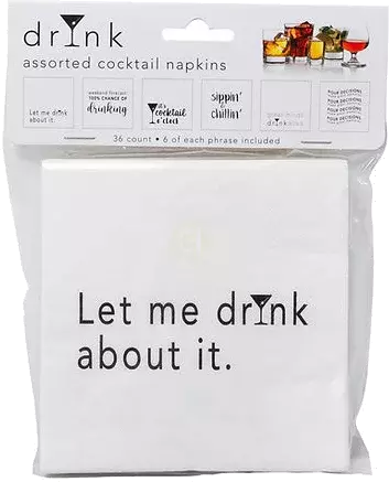 Drynk Cocktail Napkins