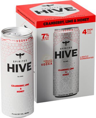 Spirited Hive Vodka Cranberry Lime