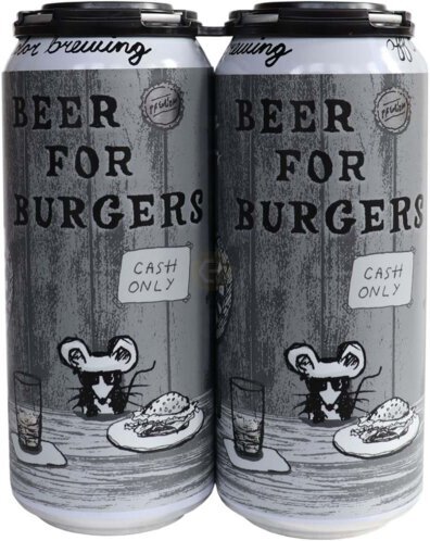 Off Color Beer For Burgers Helles Bock Blended With Ba Lager