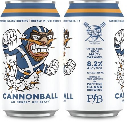 Panther Island Brewing Cannonball Can