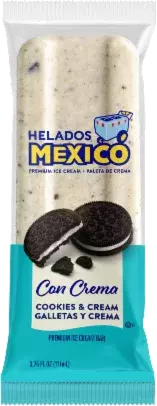Helados Mexico Galleta Cookies Cream Ice Cream