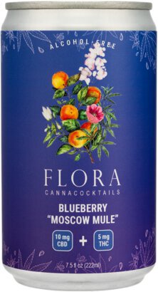 Flora Blueberry Moscow Mule 5mg Thc
