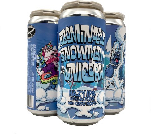 Pipeworks Abominable Snowman Vs Unicorn IPA W Cryo Hops & Lactose