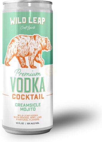 Wild Leap Vodka Cocktail Creamsicle Mojito Cn