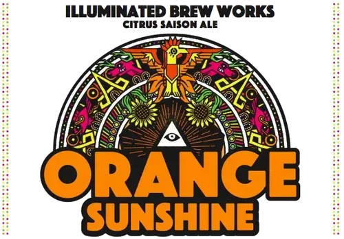 Illuminated Brew Works Orange Sunshine Saison With Lemon And Orange Zest