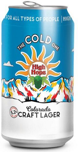 High Hops Cold One Craft Lager