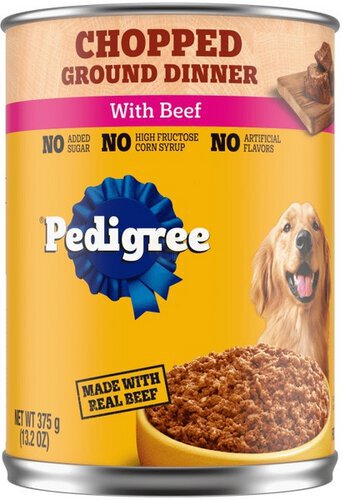 Pedigree Chopped Dinner With Beef