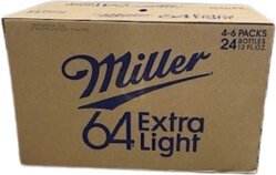 Miller 64 12 pack bottles