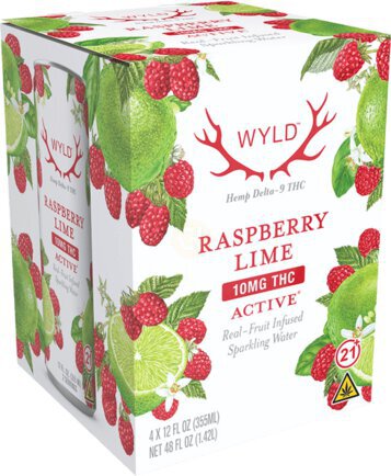 Wyld Raspberry Lime 10mg Thc