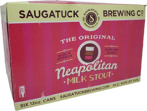 Saugatuck Neapolitan Milk Stout 4/6 Pack Cans