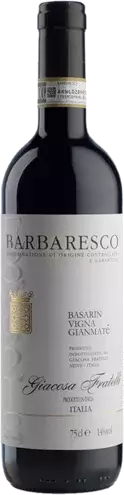Giacosa Fratelli Barbaresco Basarin Vigna Gianmate