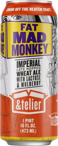 Carton Interboro Fat Mad Monkey Can