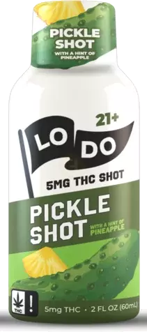 Lodo Pickle Shot With Pineapple 5mg Thc 60ml