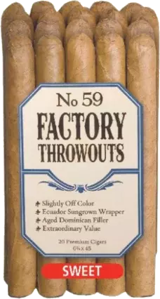 Factory Throwouts No Sweet Premium Cigar