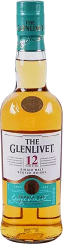 Glenlivet Years Old Single Malt Speyside Whiskey Scotland
