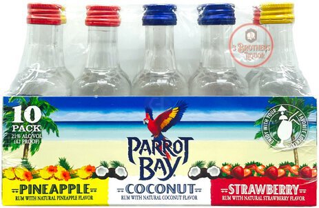 Parrot Bay Flavor Rum Variety Pack