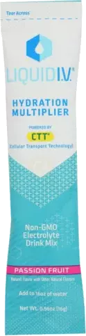 Liquid I V Hydration Mulitplier Passionfruit Drink Mix Single