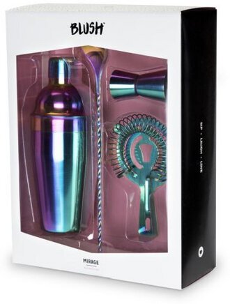 Mirage Rainbow 4pc Barware Set By True