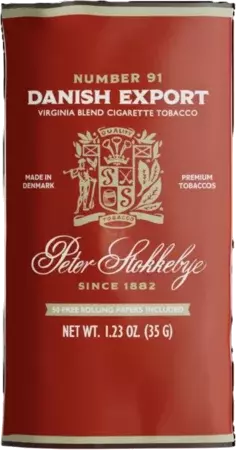 Danish Export Number Virginia Blend Cigarette Tobacco