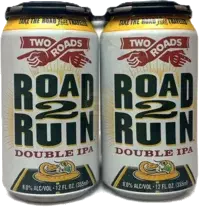 Two Roads Road Ruin Double IPA 6 Pack