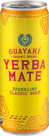 Guayaki Yebra Mate Sparkling Classic Gold Can