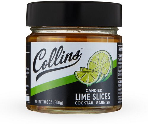 Lime Slices Candied In Syrup Collins