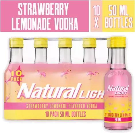 Natural Light Vodka Lemonade