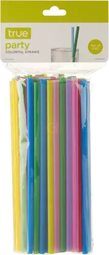 True Party Colorful Straws