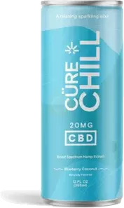 Cure Chill Blueberry Coconut Cbd Spritz