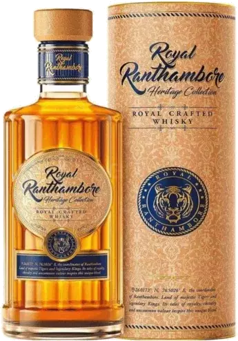 Royal Ranthambore Heritage Collection Indian Craft Whiskey