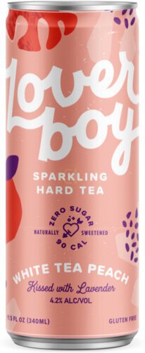 Loverboy Sparkling White Hard Tea W Peach And Lavender New York Ny
